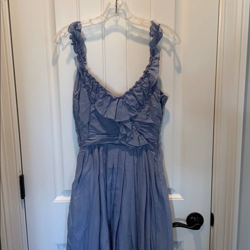 light blue dress from Zara woman.
